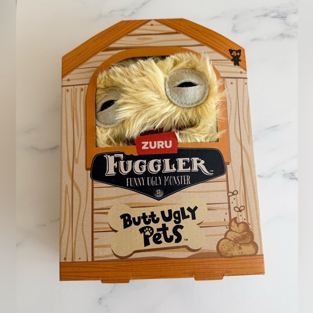 ZURU Fuggler Butt Ugly Pets Plush – Yellow